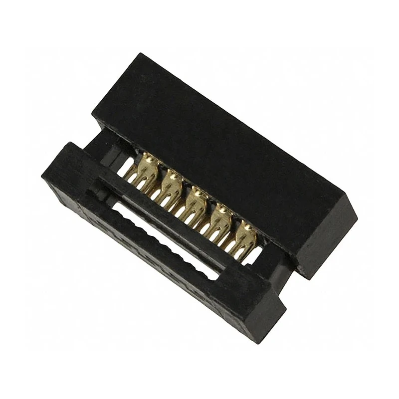 Amphenol Communications Solutions 10-Way IDC Connector Female for Cable, 2 Row 20021444-00010T1LF
