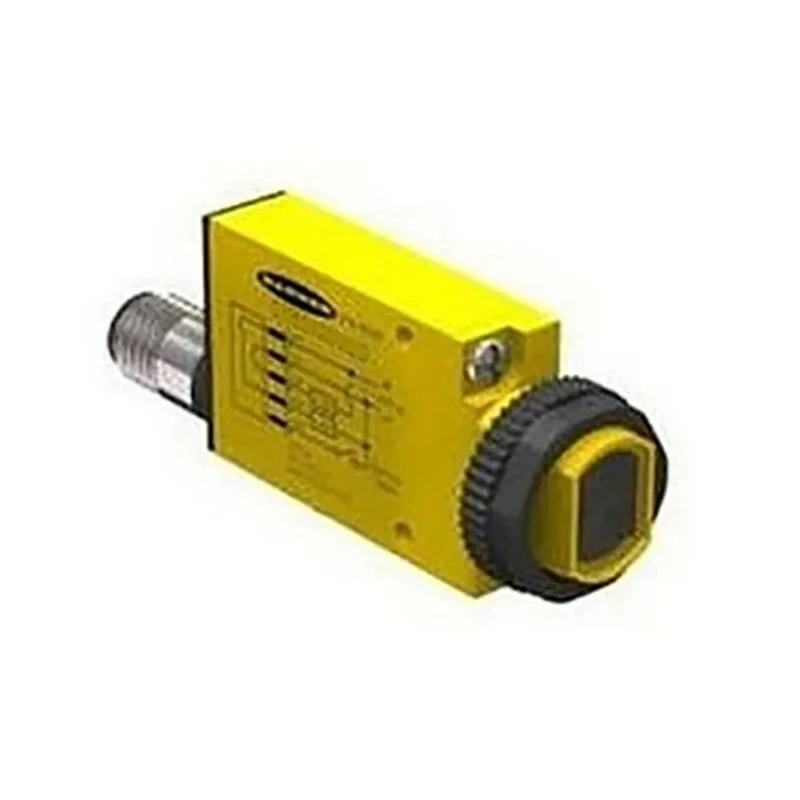 Banner Convergent Photoelectric Sensor Block Style 43 mm Detection Range NPN/PNP Output IP67 