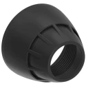 Banner Stand-Off Pipe Cover for Use with NPSM/DN15 Pipe, 45 mm Diameter, 46.1 mm Height, Model DN15, 