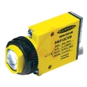 Banner Through Beam Photoelectric Sensor Block Style with 3 m Detection Range, NPN/PNP Output, IP67 Protection 