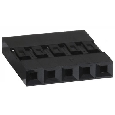 Amphenol Communications Solutions Mini-PV Female Connector Housing Cable Mount 2.54 mm Pitch 5 Contacts 1 Row 65039-032LF