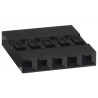 Amphenol Communications Solutions Mini-PV Female Connector Housing Cable Mount 2.54 mm Pitch 5 Contacts 1 Row 65039-032LF