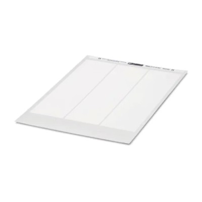 Phoenix Contact White Polyester Panel Marker Sheet 64 mm x 34 mm, 21 Individual Labels 5032400