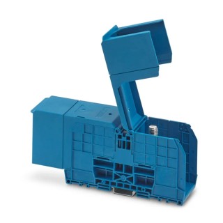 Phoenix Contact High Current Connector Blue 10mm² to 240mm² 1-Level Bolt Connection 1500V 415A RBO 12-HC BU 3247987