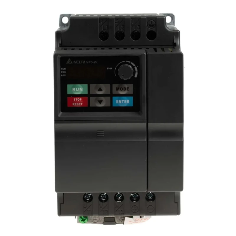 Delta Electronics 3 Phase 3.7 kW 400V AC Variable Frequency Inverter Drive VFD037EL43A