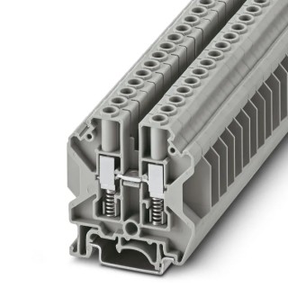 Phoenix Contact USST 6 Series Feed Through Terminal Block Grey 0.2mm² to 10mm² Screw Connection 41A 500V 1-Level 3070341