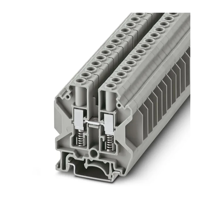 Phoenix Contact USST 6 Series Feed Through Terminal Block Grey 0.2mm² to 10mm² Screw Connection 41A 500V 1-Level 3070341
