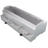 Italtronic DIN Rail Enclosure MODULBOX XT Series Polycarbonate ABS 53mm Height 213mm Length 90mm Width 25.1206000.BL