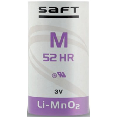Saft 3 V Lithium Manganese Dioxide C Battery 4.8 Ah M52 HR