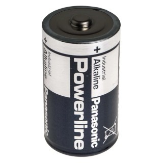 Panasonic 1.5 V Alkaline D Battery High Capacity Industrial PowerLine LR20AD