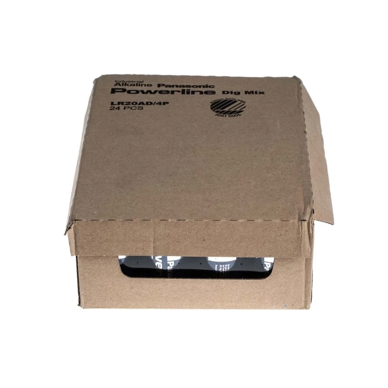 Panasonic 1.5 V Alkaline D Battery High Capacity Industrial PowerLine LR20AD