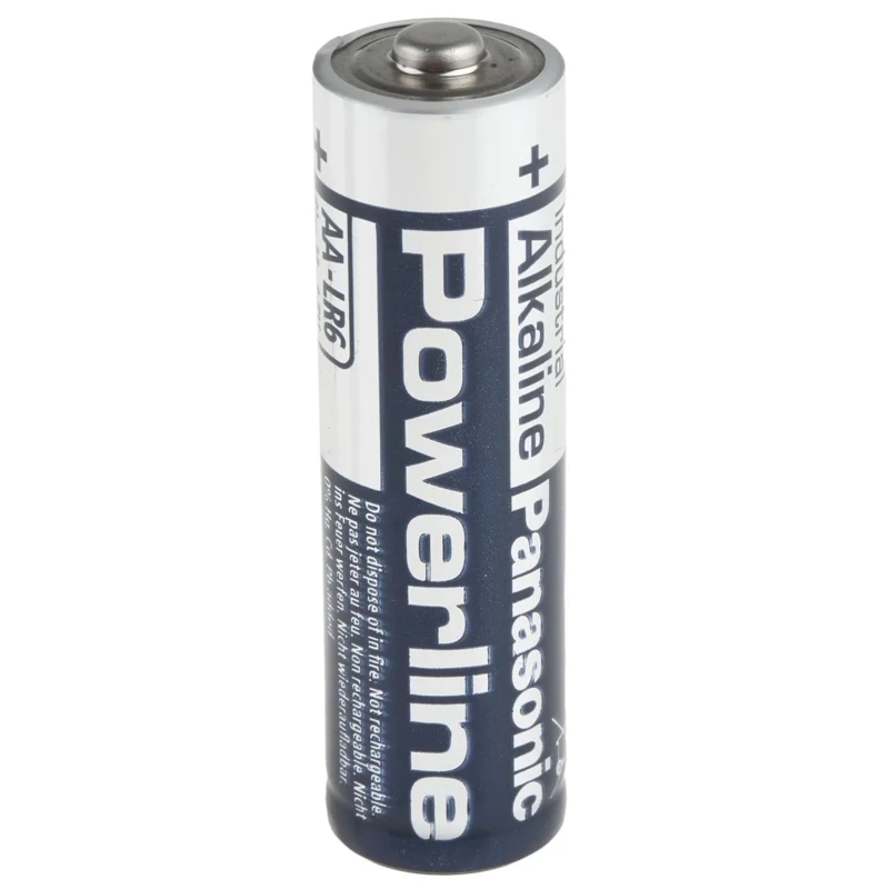 Panasonic Industrial Powerline Alkaline AA Battery 1.5 V LR6AD
