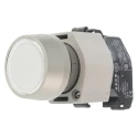 EAO 04 Series Clear Momentary Push Button Head, 22.5 mm Cutout, Flush Plastic, IP65 704.032.7