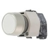 EAO 04 Series Clear Momentary Push Button Head, 22.5 mm Cutout, Flush Plastic, IP65 704.032.7