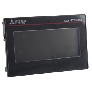 Mitsubishi Series Touch Screen HMI, 96.52 mm Diagonal LCD Display, 320 x 128 Pixel, 4 Ethernet Ports, IP67F, Japan GOT2000