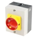 RS PRO 3-Pole Panel Mount Isolator Switch IP65 25A 11kW IP65