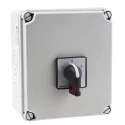 RS PRO 2-Pole Panel Isolator Switch IP65 Rated 40A, 37 kW, 690V AC, Panel Mount IP65