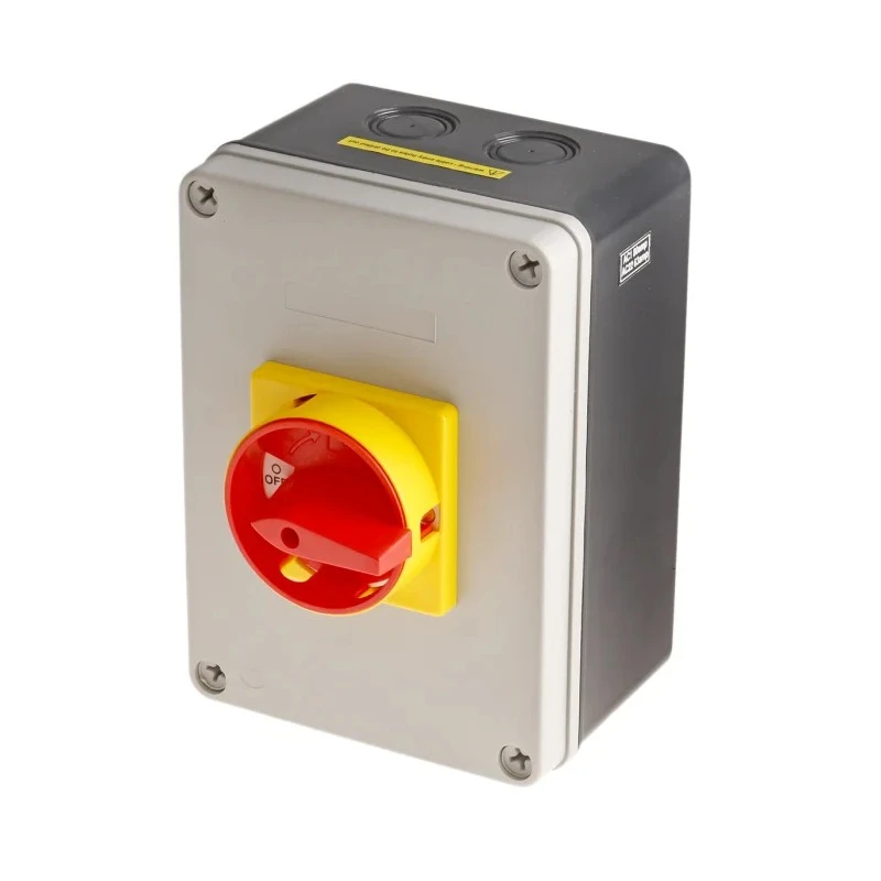 RS PRO 3-Pole Panel Mount Isolator Switch IP65, 80A, 37 kW IP65