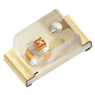 Kingbright Yellow LED 1608 Surface Mount 2.5 V Forward Voltage 175 mA Max Forward Current 75 mW Power KPT-1608SYCK