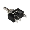 Arcolectric (Bulgin) Ltd Panel Mount Toggle Switch, On-Off-On SPDT, Tab Terminal, 20A 250V AC, Metal Actuator C3920BAAAA