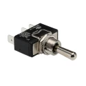 Arcolectric (Bulgin) Ltd Panel Mount Toggle Switch, On-Off-On SPDT, Tab Terminal, 20A 250V AC, Metal Actuator C3920BAAAA