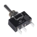 Arcolectric (Bulgin) Ltd Metal Toggle Switch Panel Mount On-Off-On SPDT 20A 277V AC C3922BAAAA
