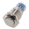 Bulgin Push Button Switch Momentary Panel Mount 16.2 mm Cutout DPDT MP0045/3D0NN000