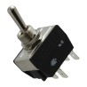 Arcolectric (Bulgin) Ltd Toggle Switch, Panel Mount, On-Off-On, DPDT, Tab Terminal, Metal Actuator, IP67, 20A C3970BBAAA
