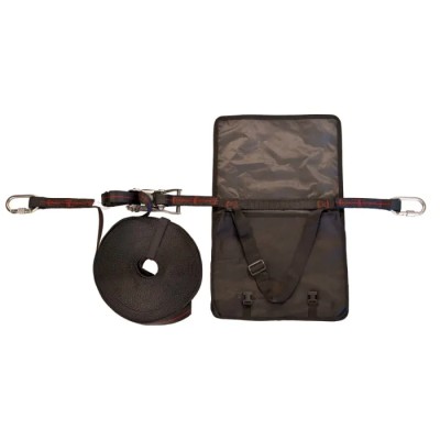 JSP Aerialine 20 m Horizontal Lifeline Polyester Webbing with Ratchet Tensioning System FAR0804