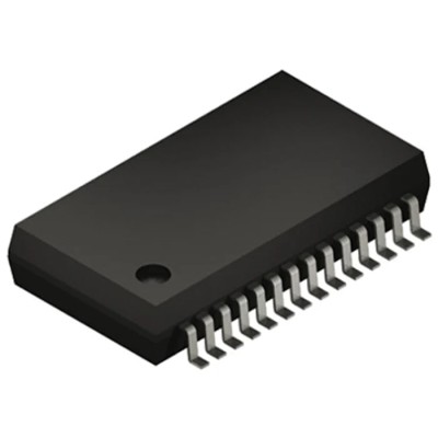 Microchip Analogue Front End AFE 4-Channel 24 bit 125 ksps SPI 28-Pin SSOP MCP3912A1-E/SS