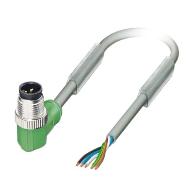 Phoenix Contact Sensor Actuator Cable Male 5 Way M12 to 5 Way Unterminated, Polyurethane Grey Jacket, 1.5m 1457322