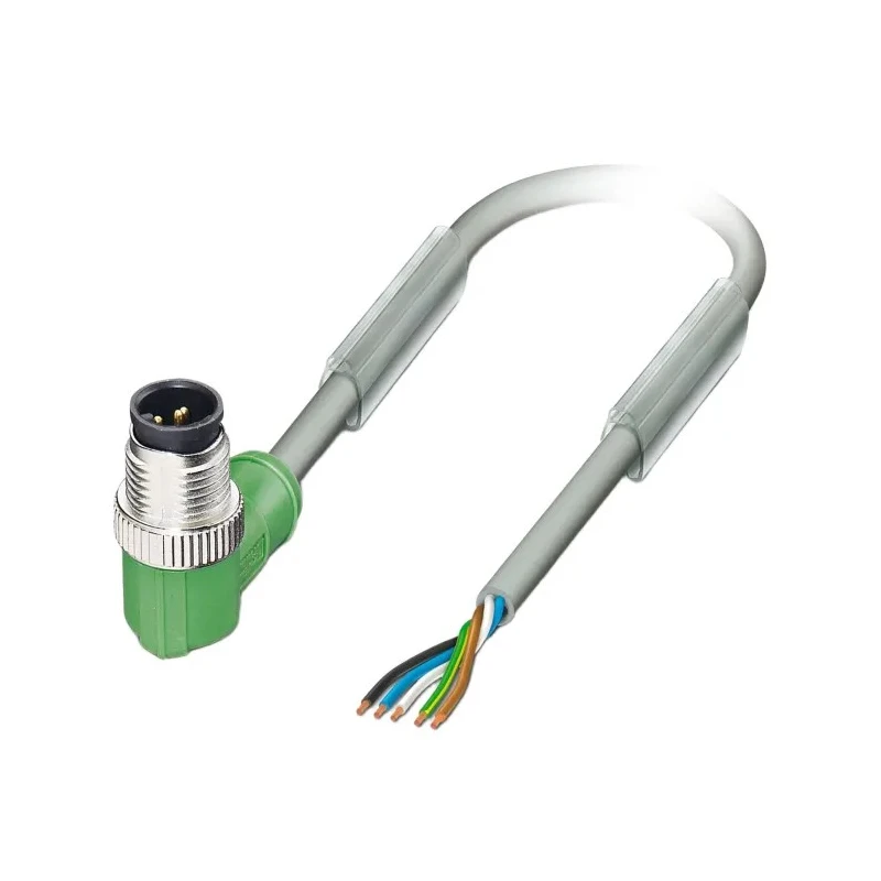 Phoenix Contact Sensor Actuator Cable Male 5 Way M12 to 5 Way Unterminated, Polyurethane Grey Jacket, 1.5m 1457322