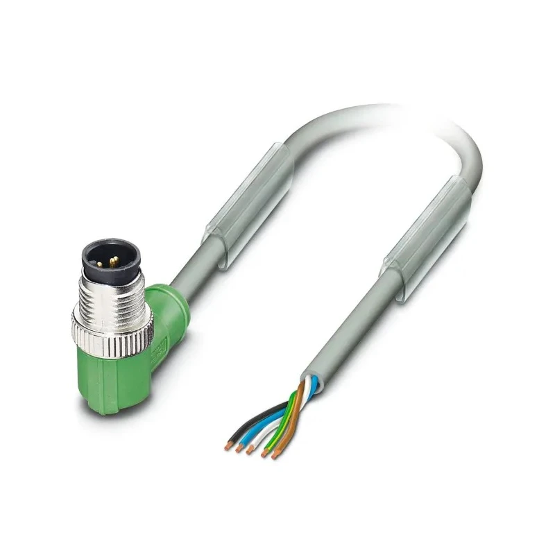 Phoenix Contact Sensor Actuator Cable Male 5 Way M12 to 5 Way Unterminated, Polyurethane Grey Jacket, 1.5m 1457322