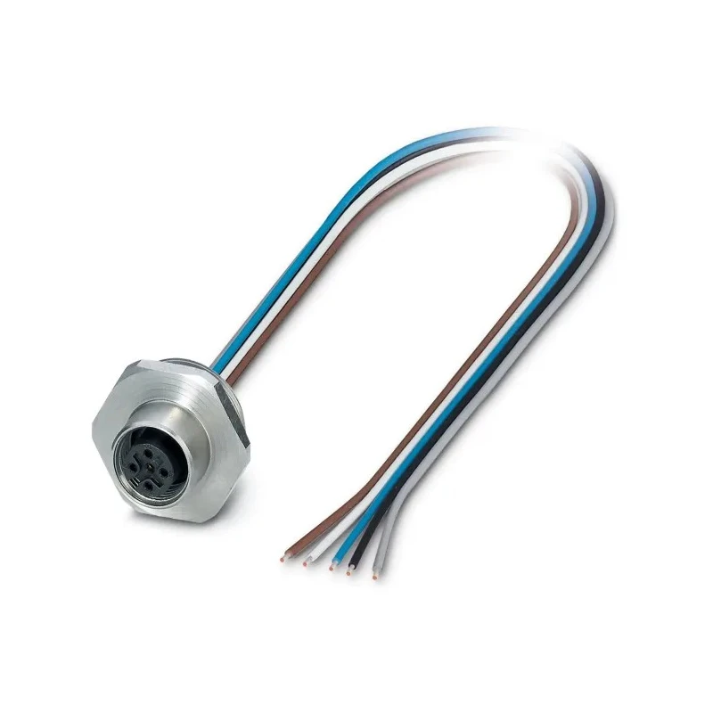 Phoenix Contact Sensor Actuator Cable Female 5 Way M12 to 5 Way Free Cable End 500 mm 60V Thermoplastic Elastomer 1408454