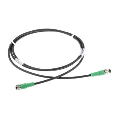 Phoenix Contact Sensor Actuator Cable 1.5 m Polyurethane Jacket Black Grey 48, 60V 4 Way M8 Male to Female 1682168