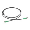 Phoenix Contact Sensor Actuator Cable 1.5 m Polyurethane Jacket Black Grey 48, 60V 4 Way M8 Male to Female 1682168