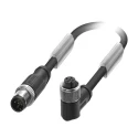 Phoenix Contact Sensor Actuator Cable Male 5 Way M12 to Female 5 Way M12, Polyurethane Jacket, 300mm 1501003