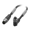 Phoenix Contact Sensor Actuator Cable Male 5 Way M12 to Female 5 Way M12, Polyurethane Jacket, 300mm 1501003