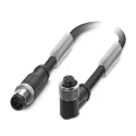 Phoenix Contact Sensor Actuator Cable Male 5 Way M12 to Female 5 Way M12, Polyurethane Jacket, 300mm 1501003