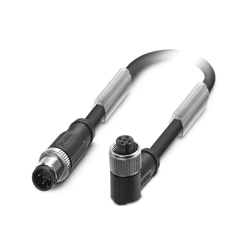 Phoenix Contact Sensor Actuator Cable Male 5 Way M12 to Female 5 Way M12, Polyurethane Jacket, 300mm 1501003