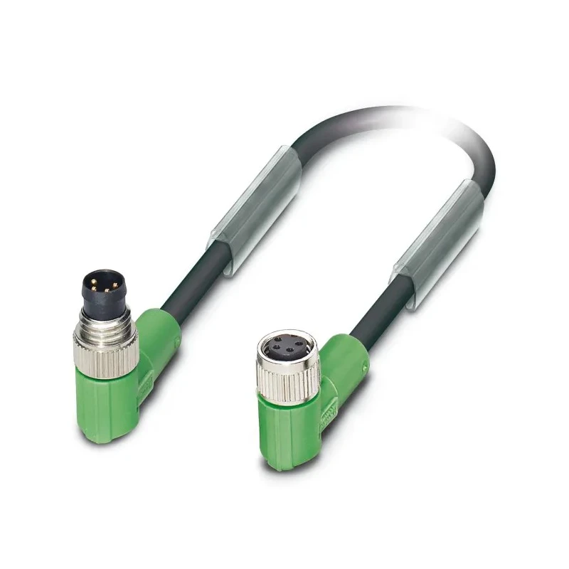 Phoenix Contact Sensor Actuator Cable Male 4 way M8 to Female 4 way M8, Polyurethane Jacket, 1.5 m, IP65 IP67 IP68 1682281