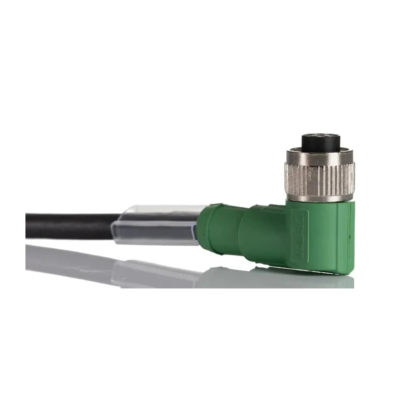 Phoenix Contact Male 8 way M12 to Female 8 way M12 Sensor Actuator Cable 300 mm 30V Polyurethane Jacket 1523010
