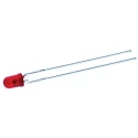 Kingbright 2.5 V Red LED 3 mm (T-1) Through Hole L-1154SURDK