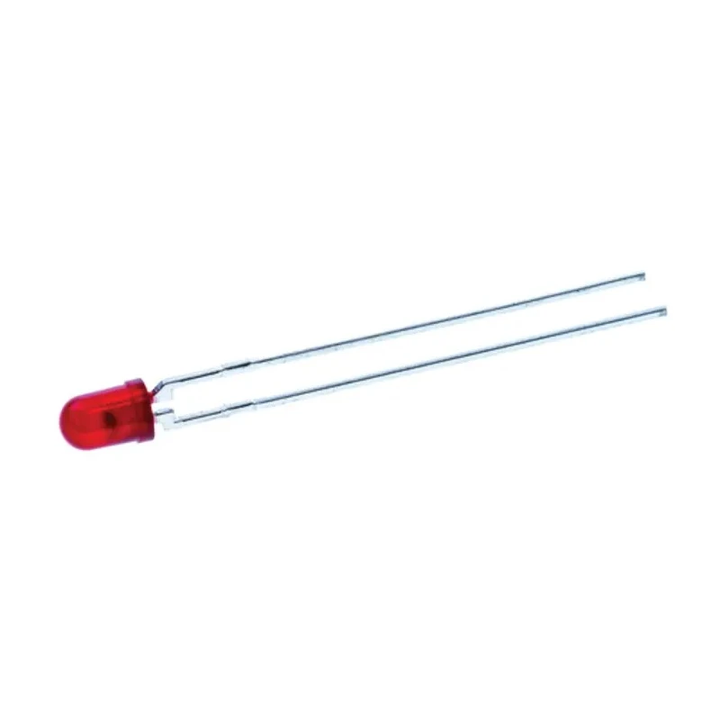 Kingbright 2.5 V Red LED 3 mm (T-1) Through Hole L-1154SURDK