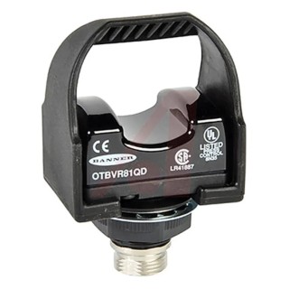 Banner Illuminated Push Button Switch Momentary Panel Mount 30.2 mm Cutout SPDT IP66 30 V OTBVR81QD