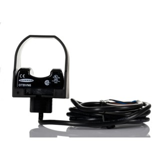 Banner Push Button Switch, Momentary, Panel Mount, 30.2 mm Cutout, SPDT Contact, Red LED, IP66, 30 V OTBVN6