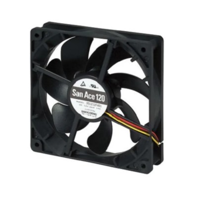 Sanyo Denki San Ace 9S Series Axial Fan 24V DC 1.44W 100m³/h Ball Bearing 119mm x 119mm x 25mm 9S1224M4011
