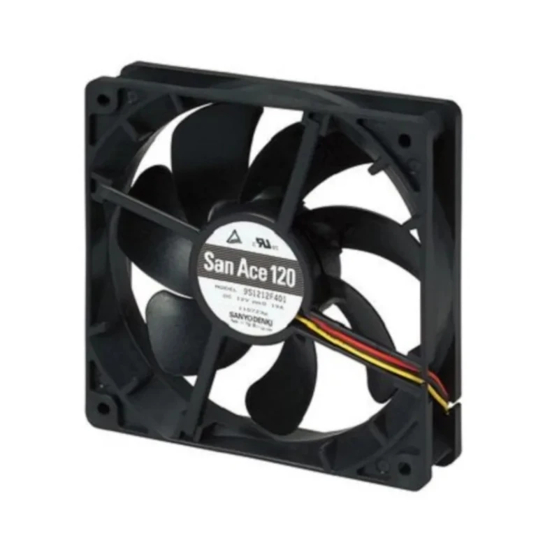 Sanyo Denki San Ace 9S Series Axial Fan 24V DC 1.44W 100m³/h Ball Bearing 119mm x 119mm x 25mm 9S1224M4011
