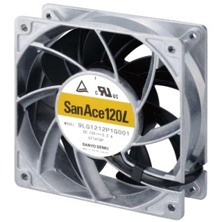 Sanyo Denki San Ace 9LG Series Axial Fan 24V DC 38.4W 1.6A 420m³/h 120mm 6550rpm 9LG1224P1G001
