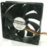 Sanyo Denki Axial Fan San Ace 9S Series 24V DC, 2.16W, 76 m³/h, Ball Bearing, 92x92x25 mm 9S0924F4011
